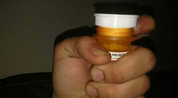 funny life hacks - pill bottle cap as measuring cup