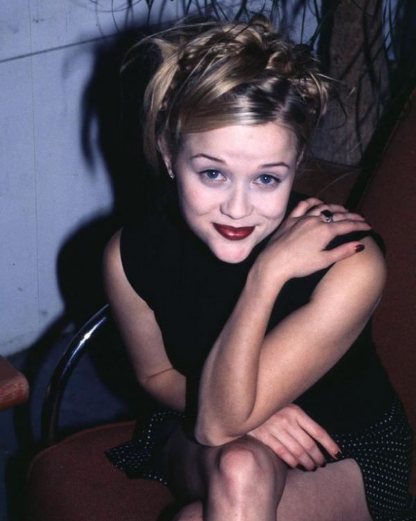 Reese Witherspoon at the premiere party for Freeway in 1996.