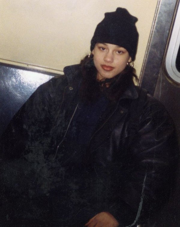 Alicia Keys as a teen in the mid-’90s.