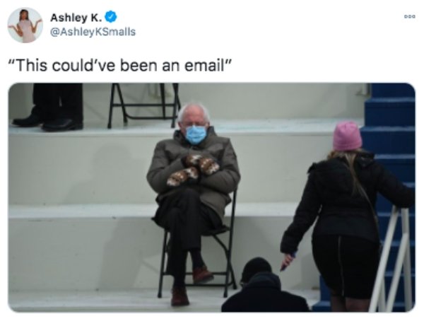 Bernie Sanders - Do Ashley K. Smalls "This could've been an email"