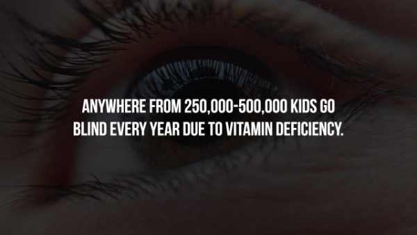 dare program - Anywhere From 250,000500,000 Kids Go Blind Every Year Due To Vitamin Deficiency.