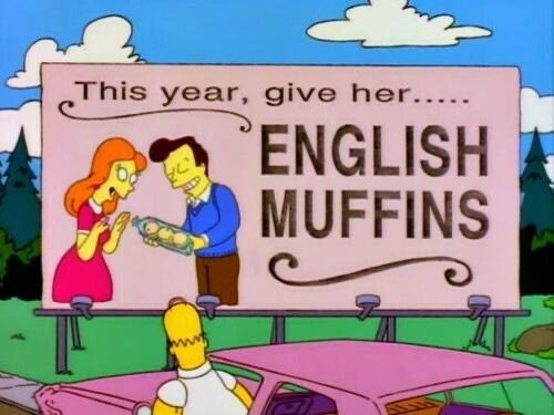 year give her english muffins - This year, give her..... English Muffins