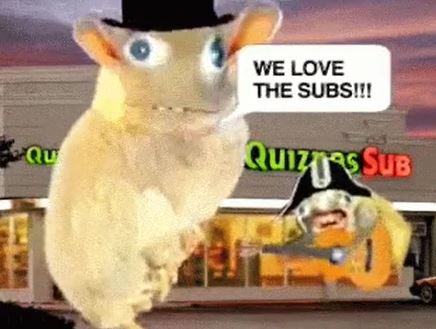 quiznos spongmonkeys - We Love The Subs!!! QuizTsSUB