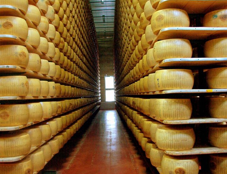 Banks in Italy issue loans secured by Parmesan cheese.