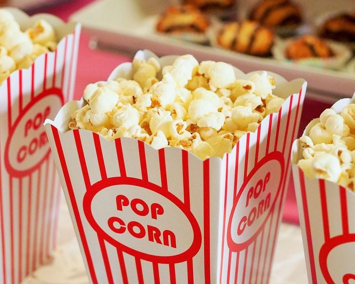 Popcorn is 4,000 years old. Not only did Native Americans eat it, but they also used it for making jewelry and fortune-telling thanks to the shape of the popped-up grain.