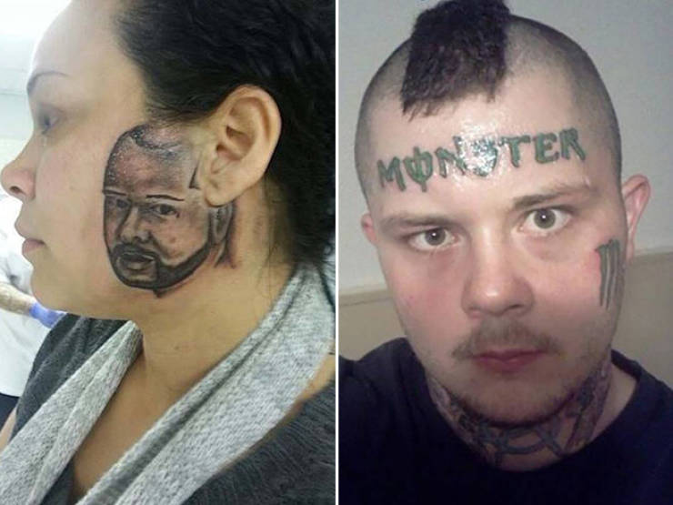 21 People Who Did Horrible Things to Their Face.