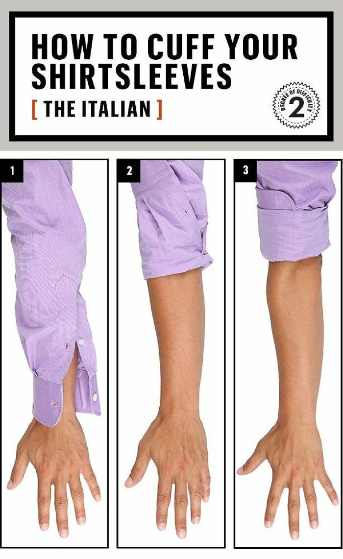 roll sleeves - How To Cuff Your Shirtsleeves The Italian Of Dies Ffice Degree 2 Chuy 2 3