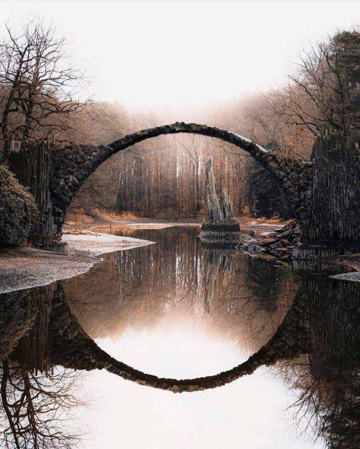 winter devil's bridge germany