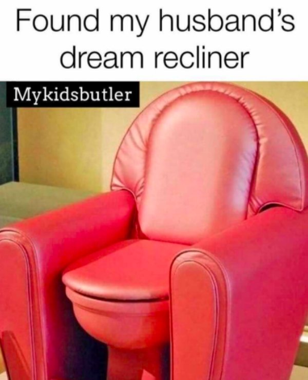 car seat cover - Found my husband's dream recliner Mykidsbutler