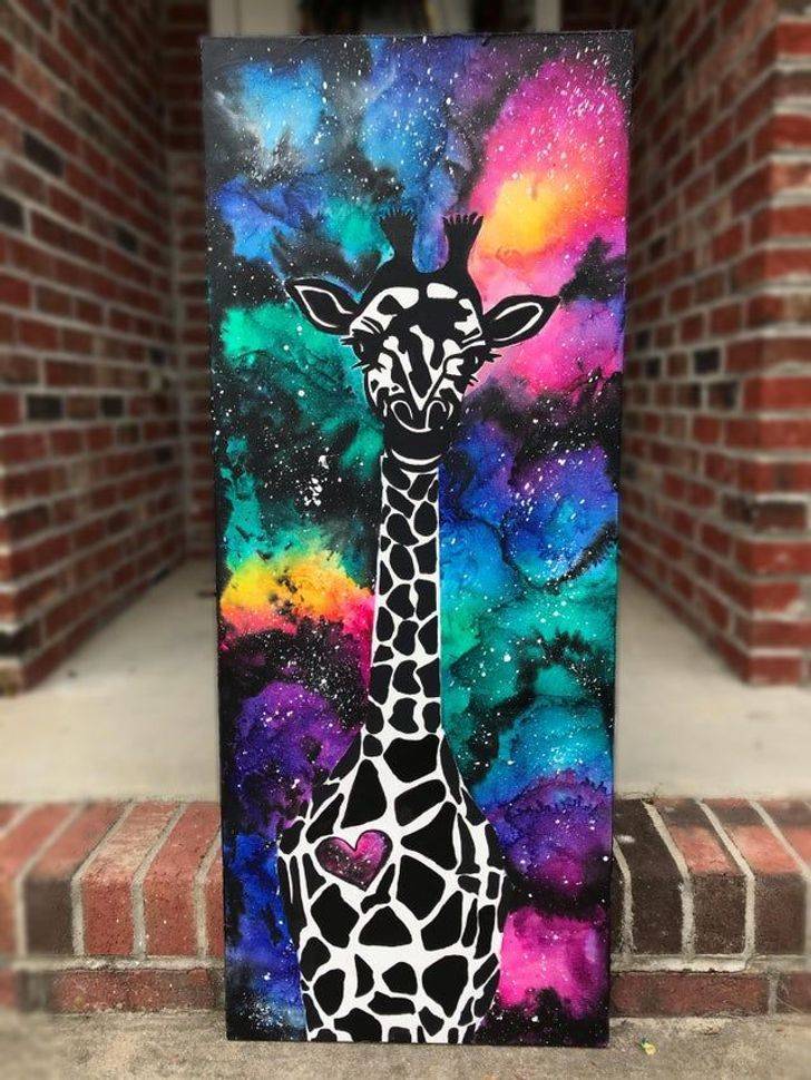cool things creative people made - melted crayon art animal - >