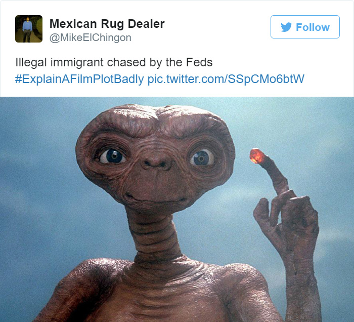 kids movie et - Mexican Rug Dealer ElChingon Illegal immigrant chased by the Feds pic.twitter.comSSpCMo6btw