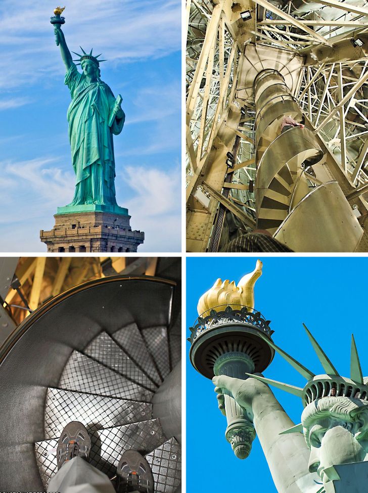 Статуя свободы нью йорк внутри фото