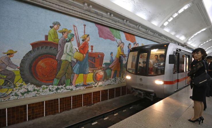 You can see Pyongyang Underground only as a member of an excursion group. Before 2010, it was allowed to visit only 2 stations.