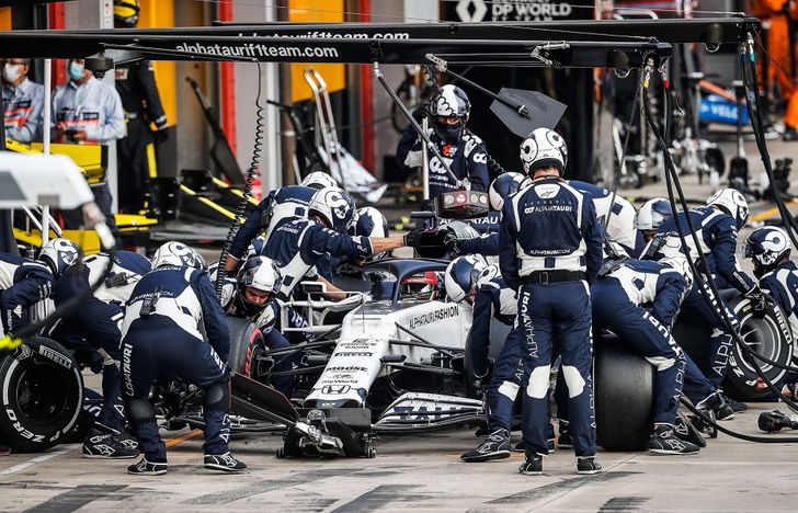 At Formula 1, spectators can watch the race only from the stands.