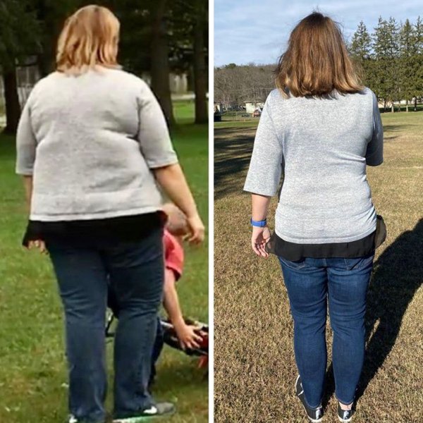 “One year of progress and only 40 lbs. until I reach my goal weight!”