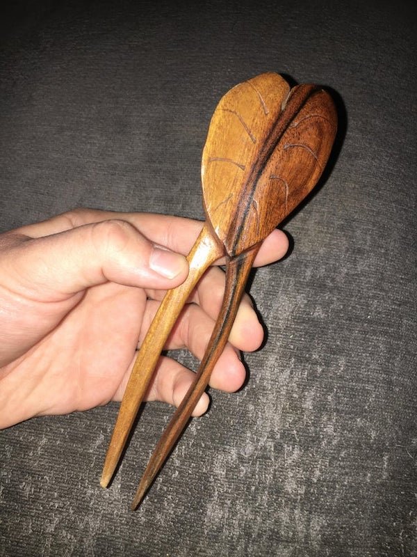 I’ve had this around for a while, it’s very lightweight and wooden but very smooth.. what is this thing?

A: It’s a hair pin