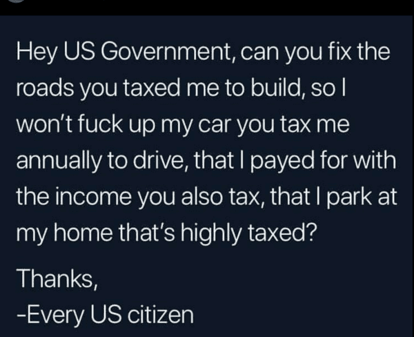 American taxes.