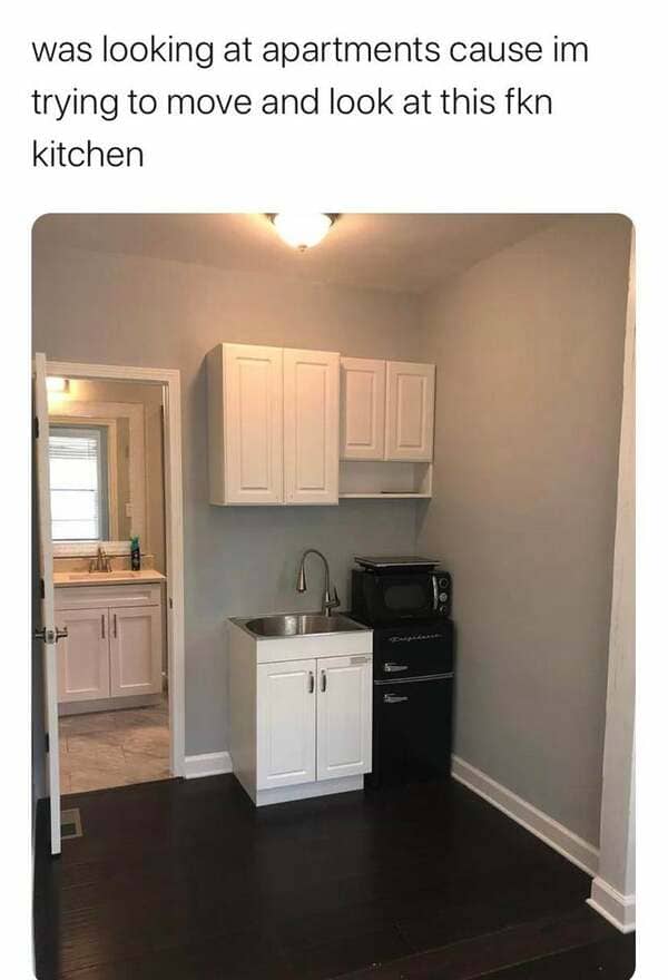 “Kitchens.”