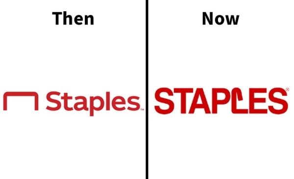 design - Then Now 0 Staples Staples