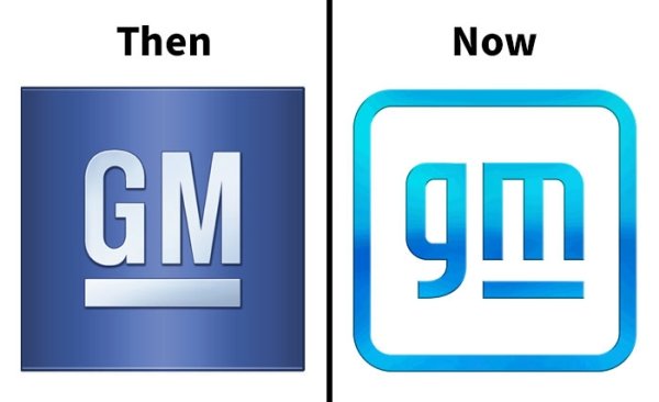 signage - Then Now Gm gm