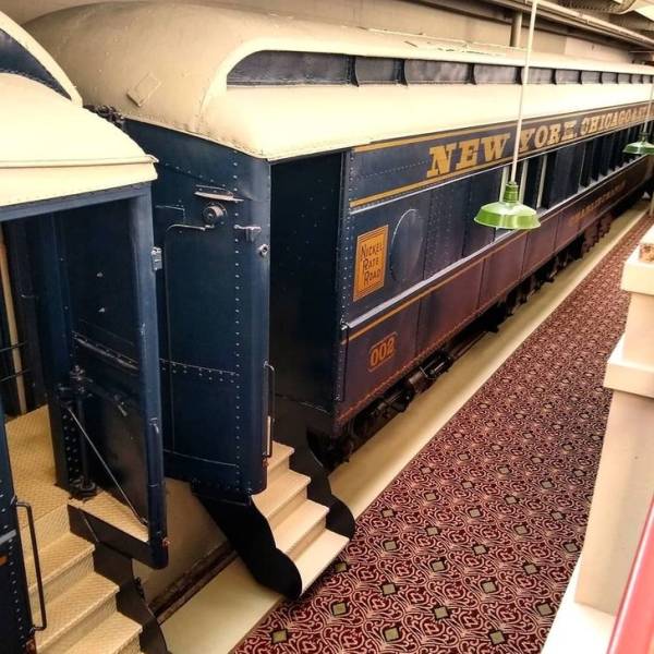 “This hotel I stayed at was formerly a train station and had an actual train inside it, with rooms inside each car.”