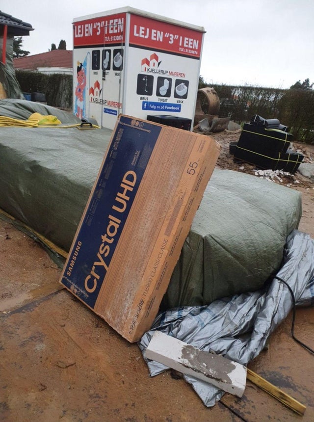 In Denmark a flat-screen was delivered on the right street and number. But the wrong town. Houses were not built yet. It was pouring rain. Not my TV.