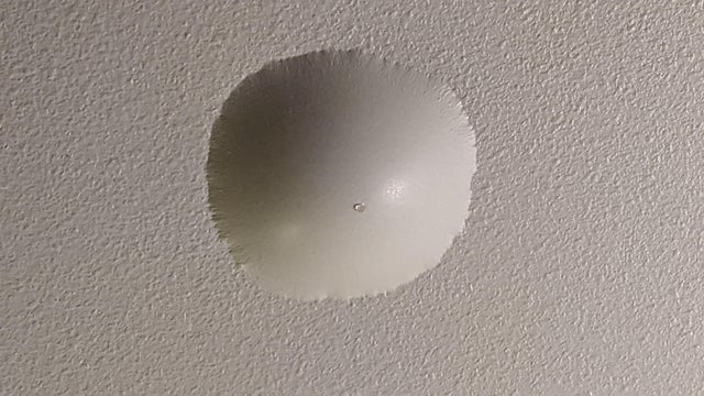 My ceiling is leaking and the storm that is causing it isn’t stopping any time soon.