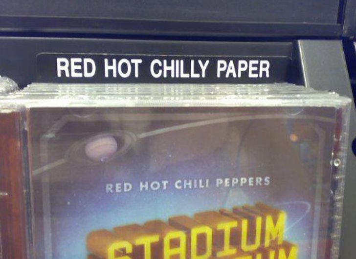 electronics - Red Hot Chilly Paper Red Hot Chili Peppers Stadium