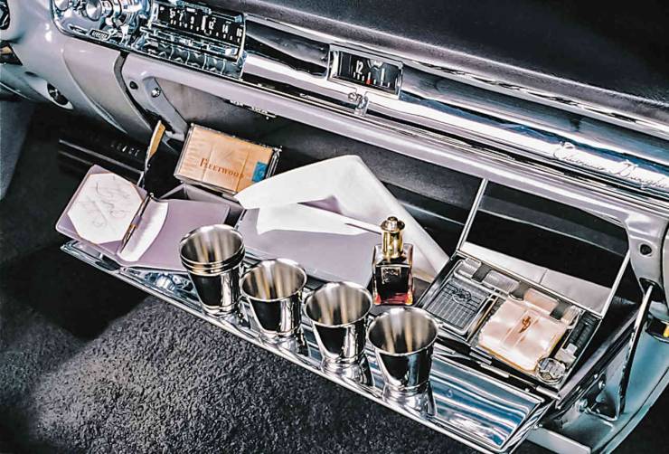 1957 cadillac eldorado brougham mini bar