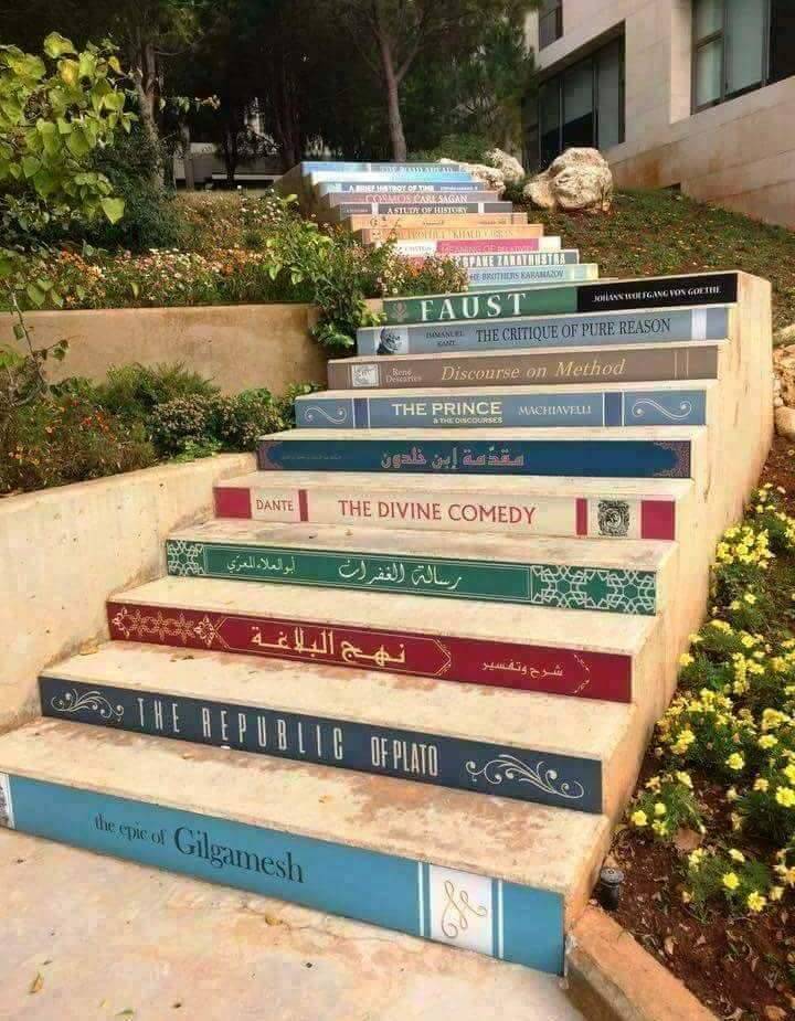 “The Staircase to Knowledge: an initiative from the University of Balamand Libraries, Lebanon.”