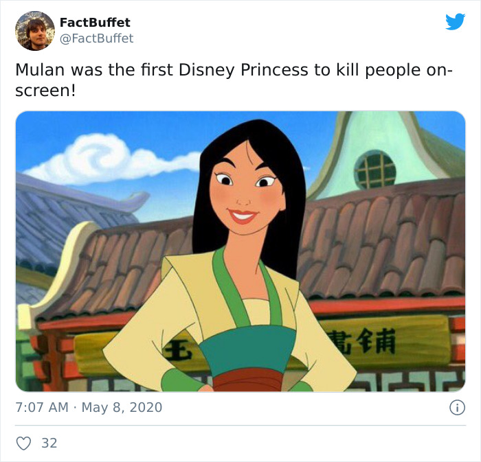 mulan 1998 mulan animation full movie - FactBuffet Mulan was the first Disney Princess to kill people on screen! Wa ma # 0 32