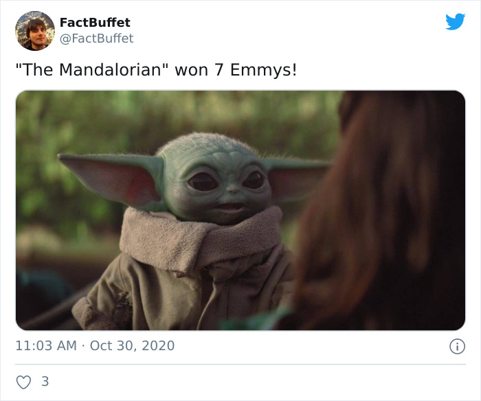 baby yoda - FactBuffet "The Mandalorian" won 7 Emmys! 3