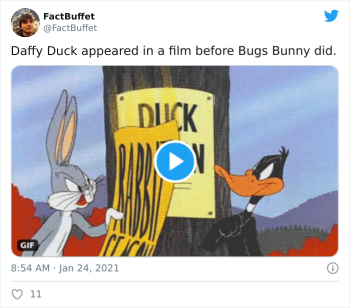 covid season riot season bugs bunny - FactBuffet Daffy Duck appeared in a film before Bugs Bunny did. Duick Dy Gif 11