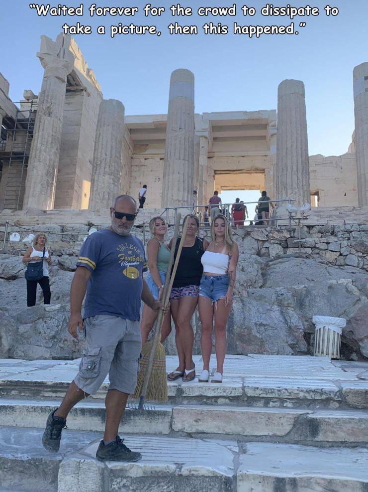 acropolis of athens - Waited forever for the crowd to dissipate to take a picture, then this happened." Sulo Football layanan