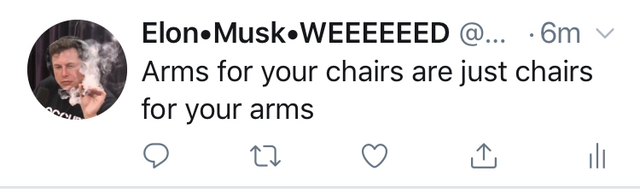 funny facts - Arms for your chairs are just chairs for your arms