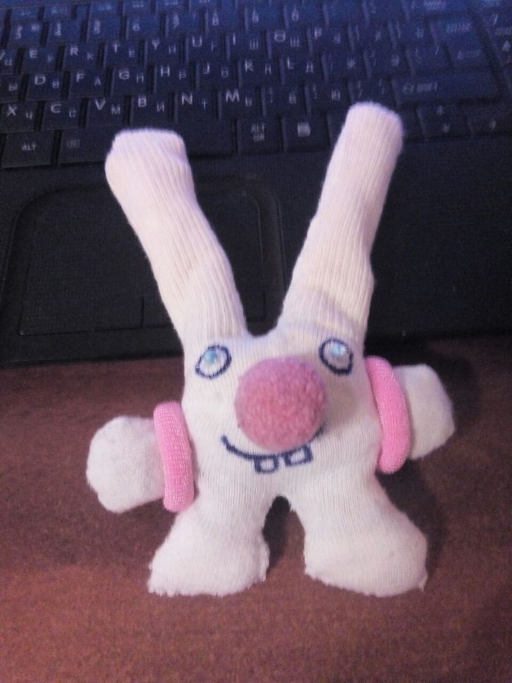 “I made a rabbit myself the other day. I am 34 years old.”