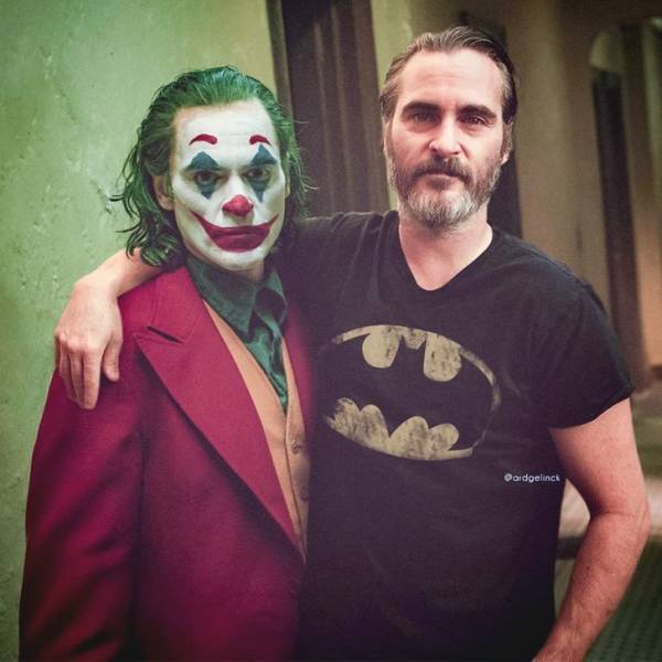 Joaquin Phoenix and the Joker