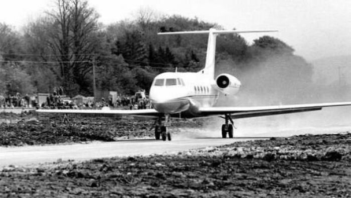 In 1983 a Mexican pilot crashed landed in a small town in Ireland and the whole town came together to build a temporary runway for him to take off again and continue his flight.