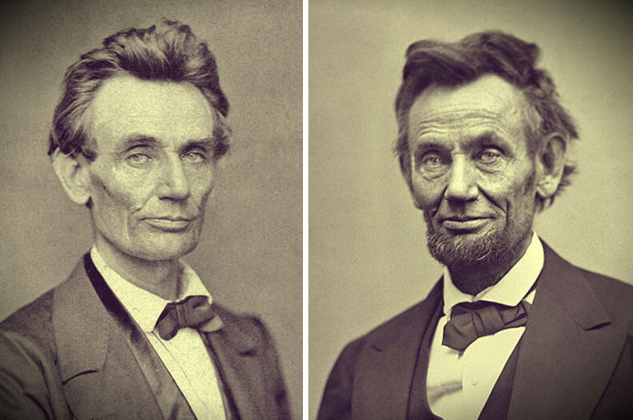 Abraham Lincoln Before And After The Civil War