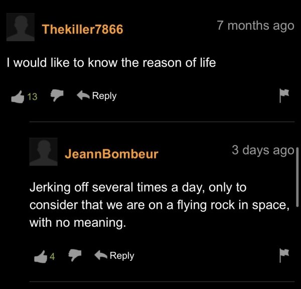 35 Pornhub Comments That Are Something Else.