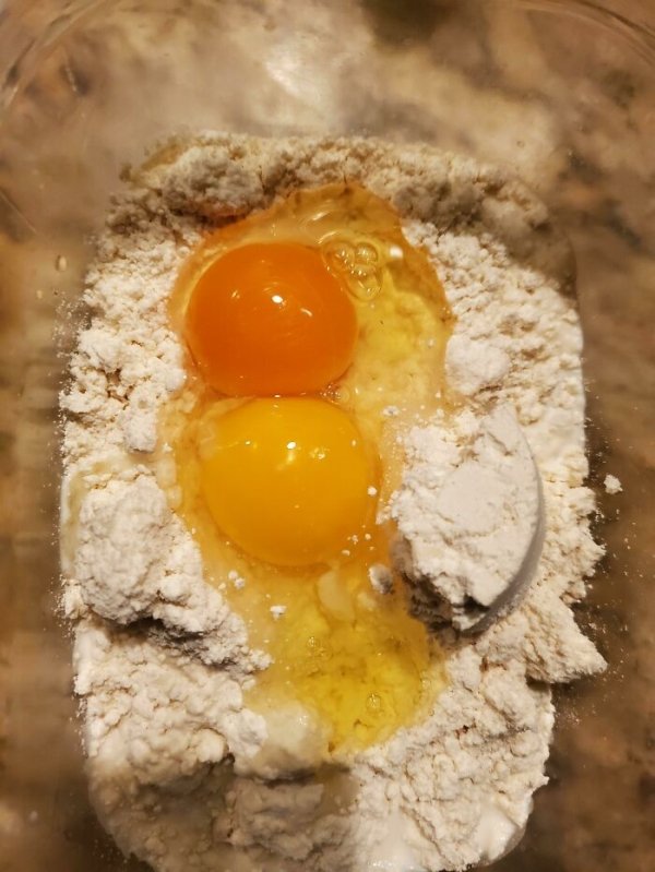 cool pics - orange chicken egg versus store bought yellow egg