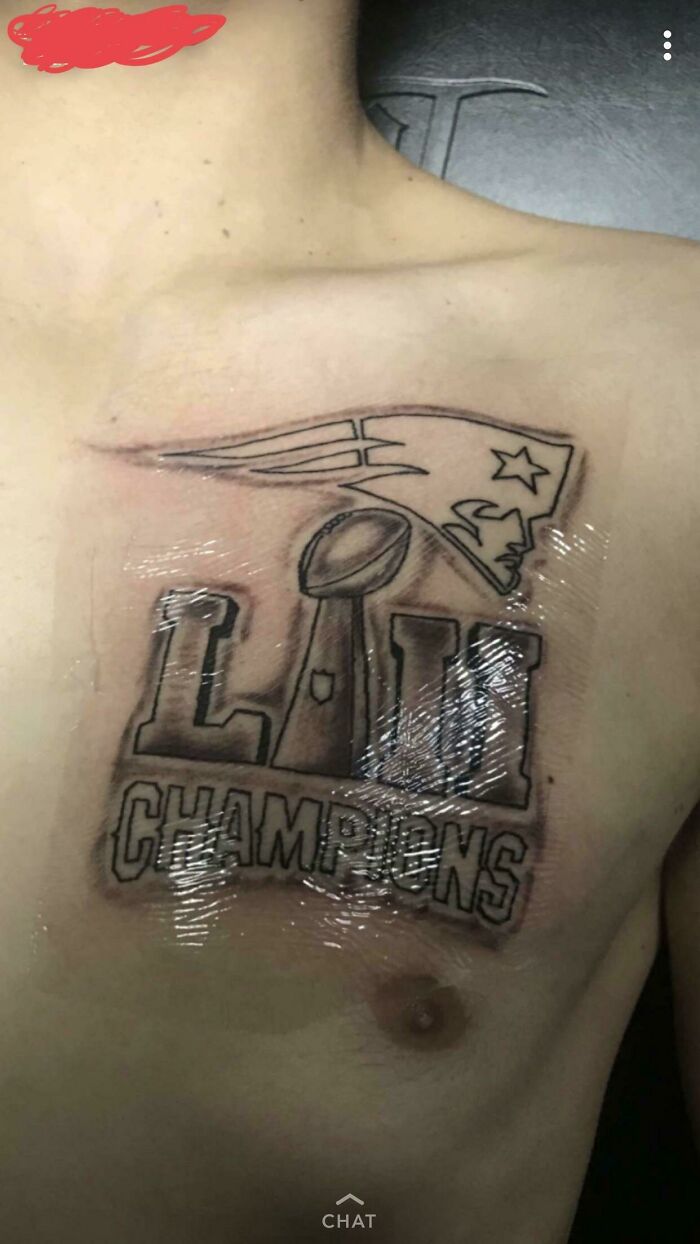 people celebrating too early - eagles super bowl tattoo designs - 2 Champions Chat