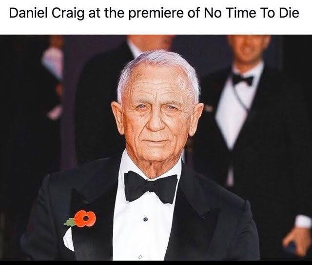 Daniel Craig - Daniel Craig at the premiere of No Time To Die