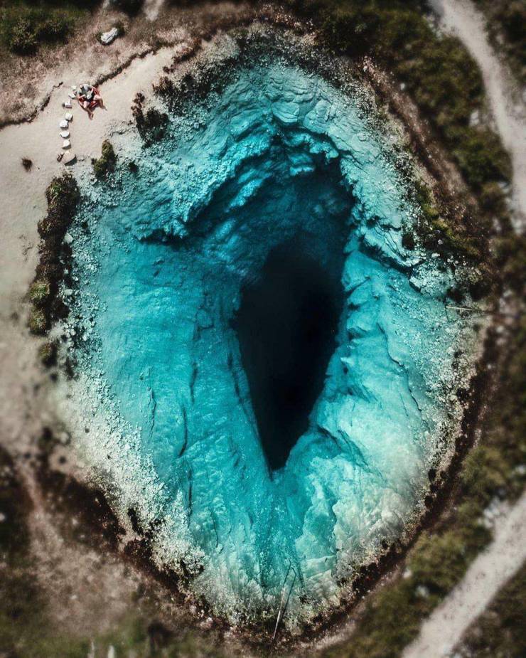 blue hole in croatia