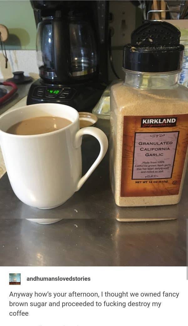 drink - Kirkland Granulated California Garlic Made from 100% Californiagrown fresh partie that has been dehydrated and milled to Net Wt 18 Oz 4100 andhumanslovedstories Anyway how's your afternoon, I thought we owned fancy brown sugar and proceeded to fuc