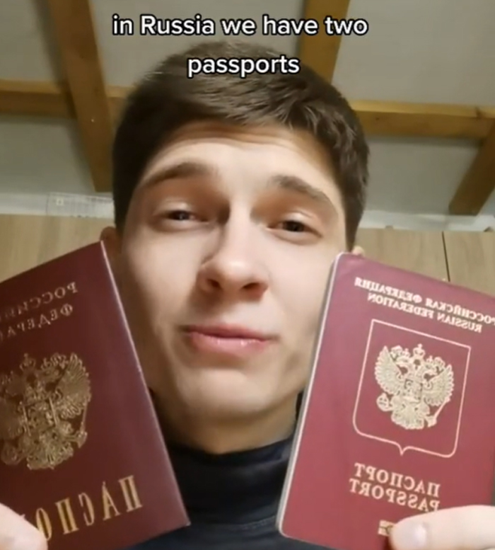 In Russia, We Have 2 Passports