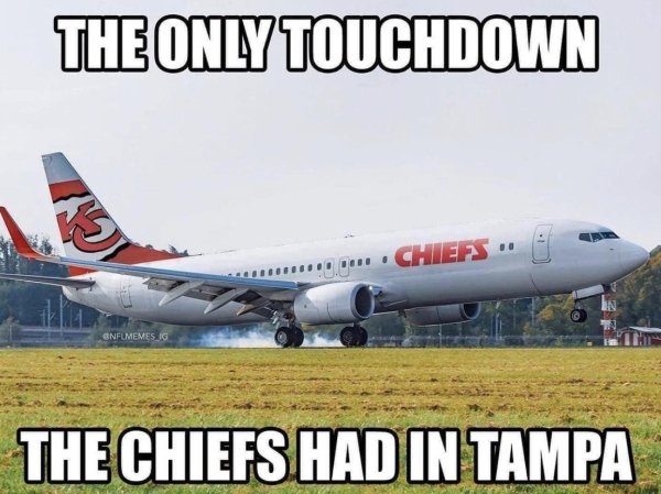 funny memes and pics - The Only Touchdown The Chiefs Had In Tampa