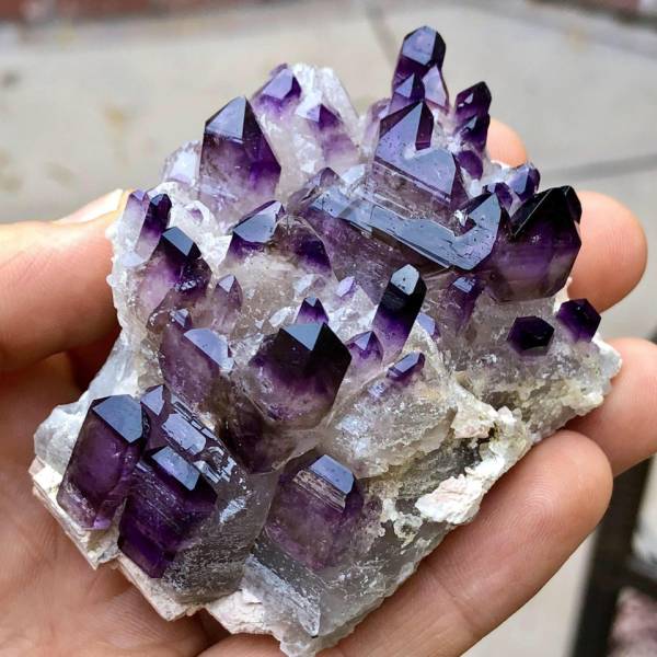 cool pics - amethyst stone purple