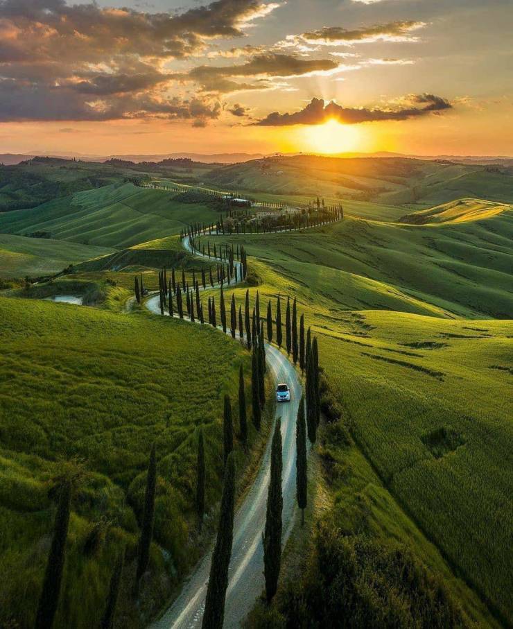 cool pics - beautiful italy tuscany countryside