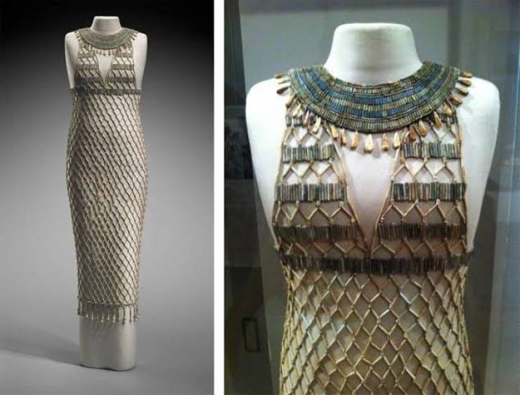 cool pics - ancient egyptian beaded dress